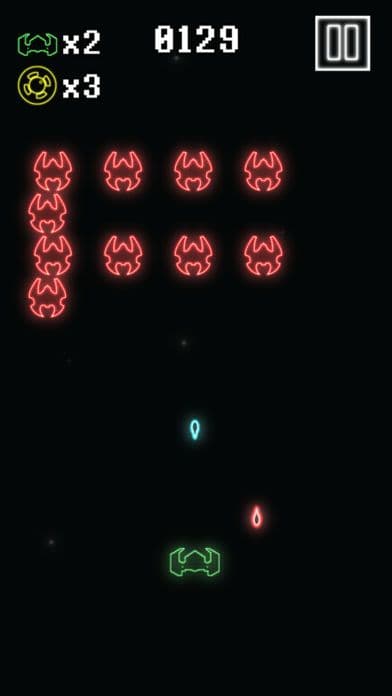 Old Galaxian screenshot 3