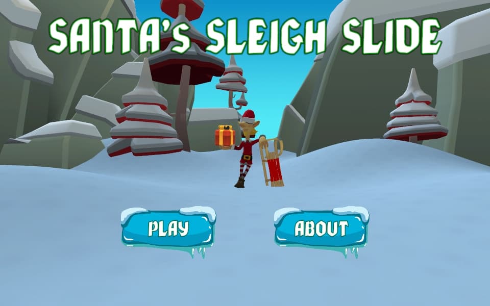 Santas Sleigh Slide screenshot 2