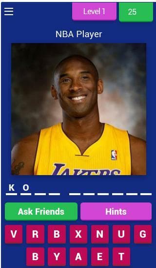 Guess The Basketball Player - NBA Quiz screenshot 2