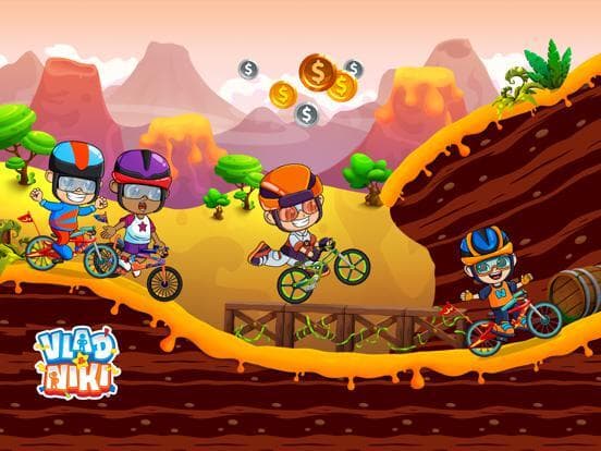Vlad & Niki: BMX Bike Racing screenshot 5