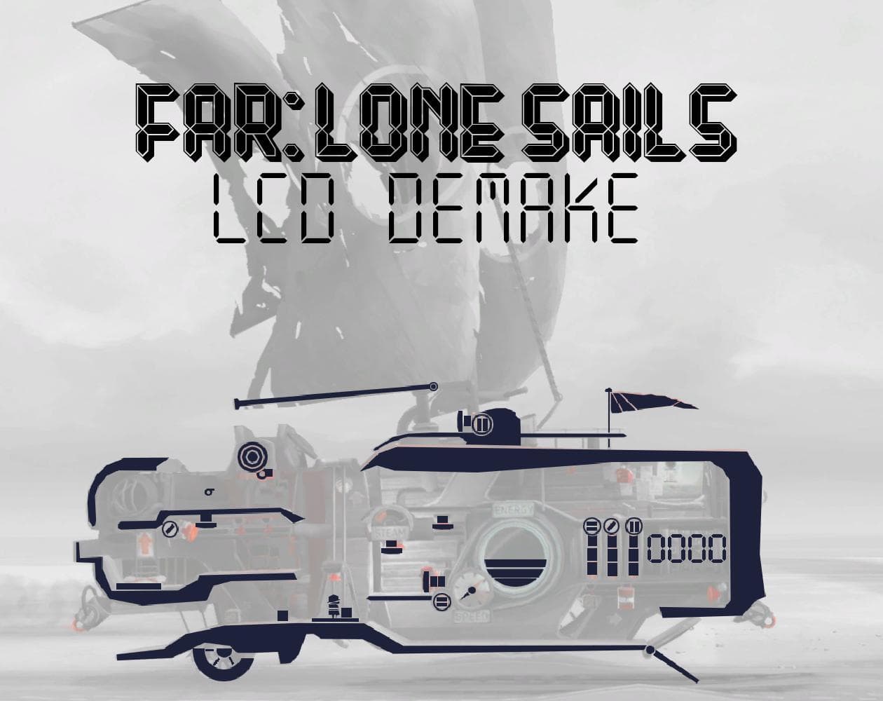 Far: Lone Sails LCD Demake