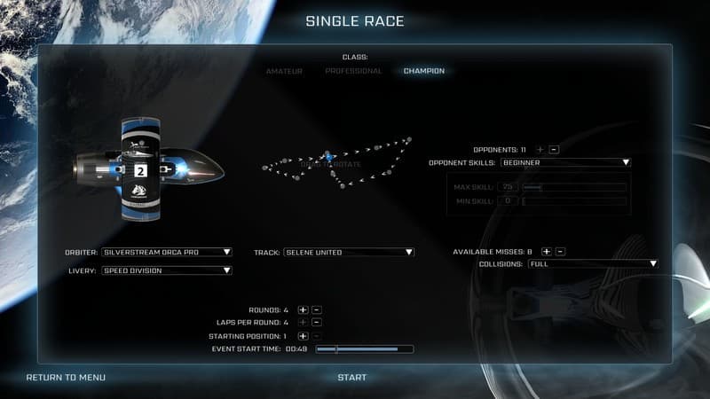 Orbital Racer (itch) screenshot 3