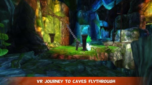 VR CAVE 3D Game - FREE 360 Virtual Reality tour screenshot 2