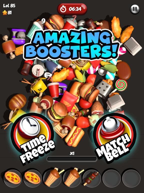 Food Match 3D: Tile Puzzle screenshot 4