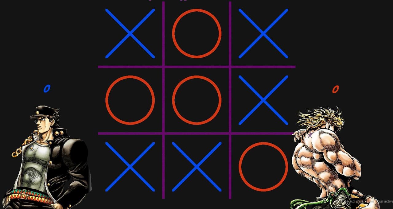Tic Tac Toe - JOJO EDITION screenshot 2