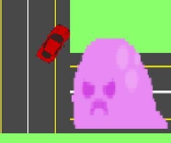 Race To Defend The Alien Slime From The Evil People In Cars