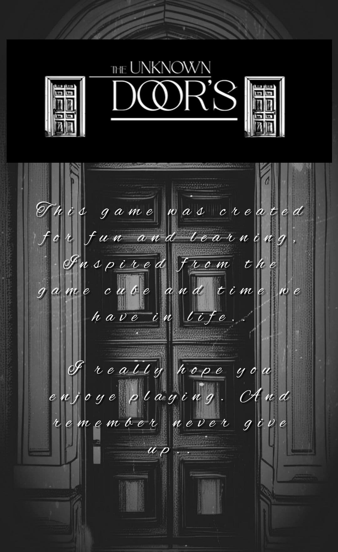 THE UNKNOWN DOORS