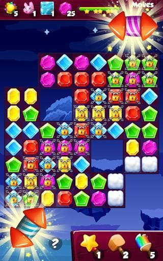Jewels Classic - Match Three Game screenshot 3