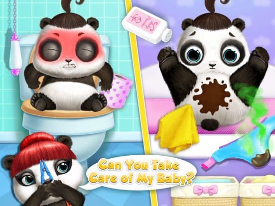 Panda Lu Baby Bear Care 2 - No Ads screenshot 4