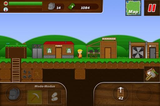 Treasure Miner - A free mining adventure screenshot 2