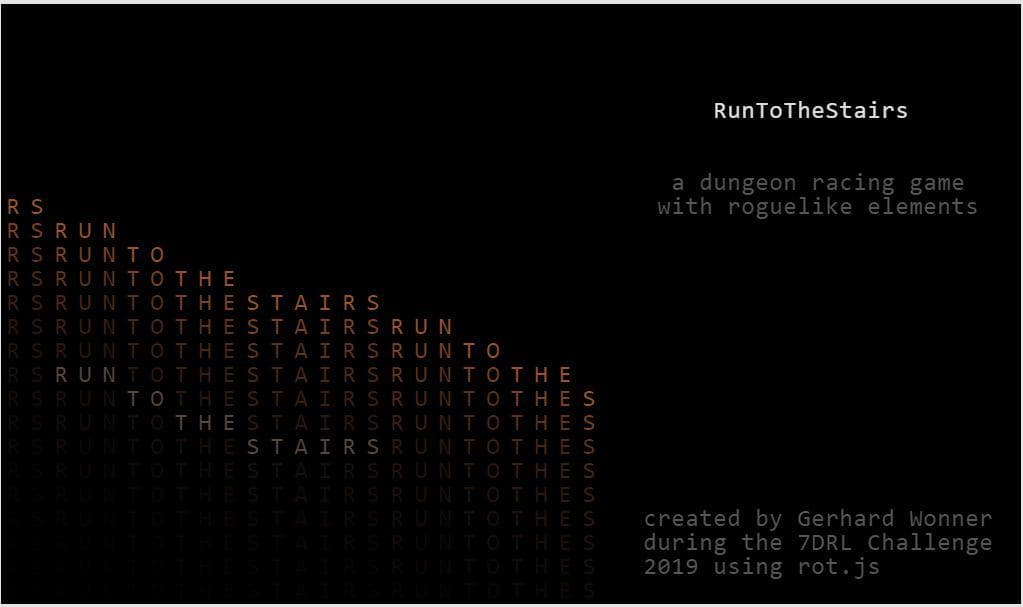 RunToTheStairs ASCII only Version screenshot 5
