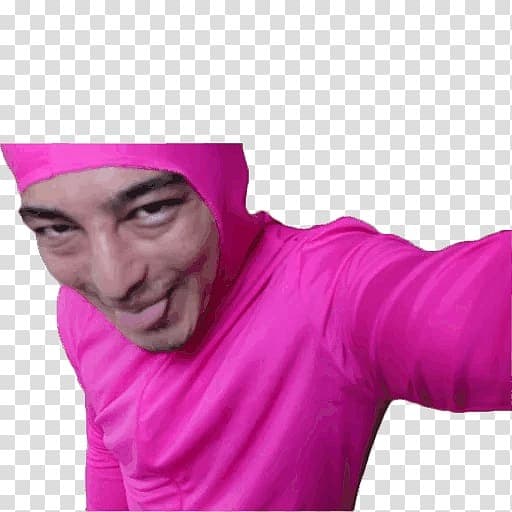 pink pong guy