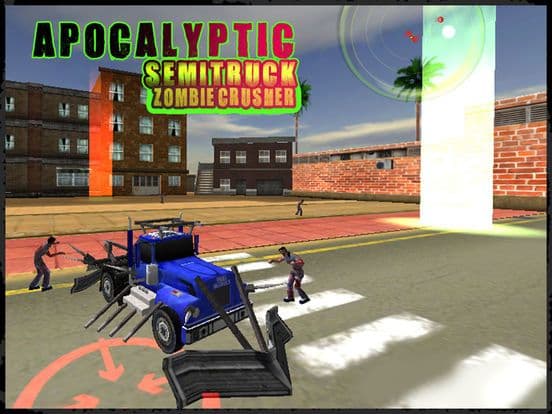 Semi Truck Zombie Crusher screenshot 4