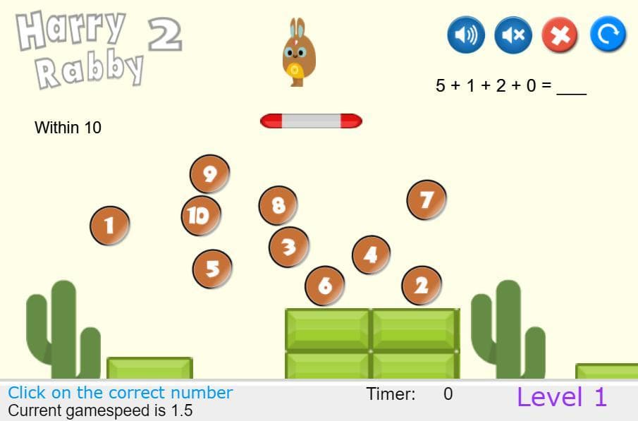 HarryRabby2 Adding 4 numbers FULL Version screenshot 2