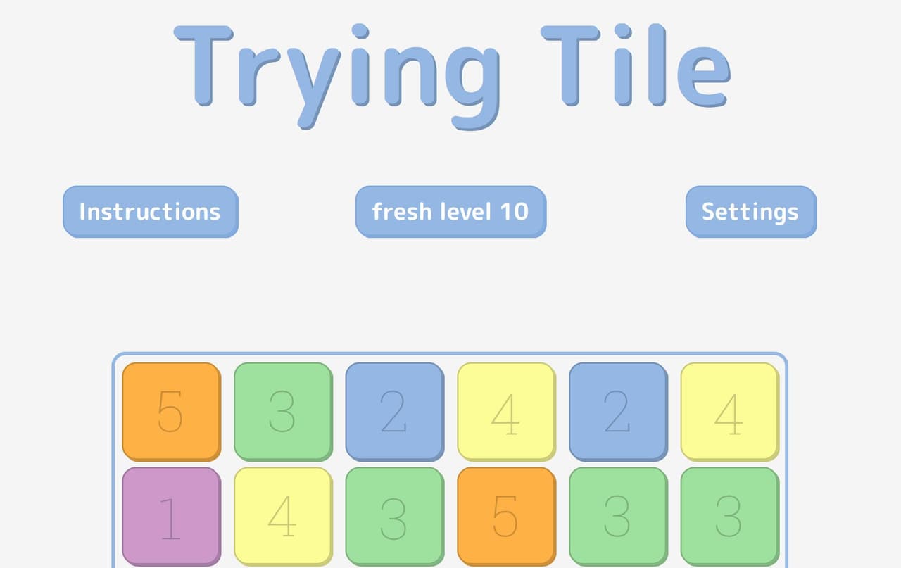 Trying Tile