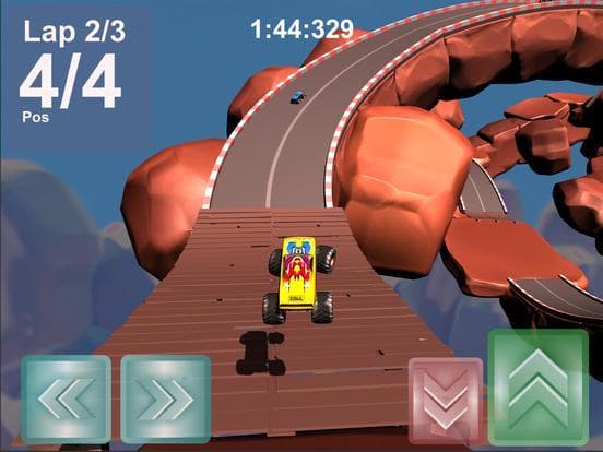 Monster Truck Hill Dash Race screenshot 4
