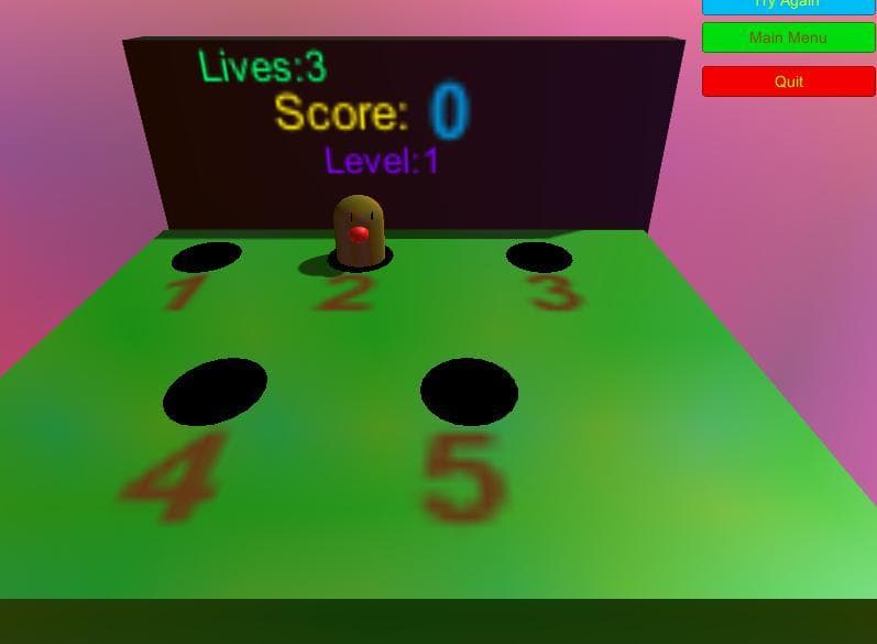 BEAT THE MOLE 3D screenshot 2