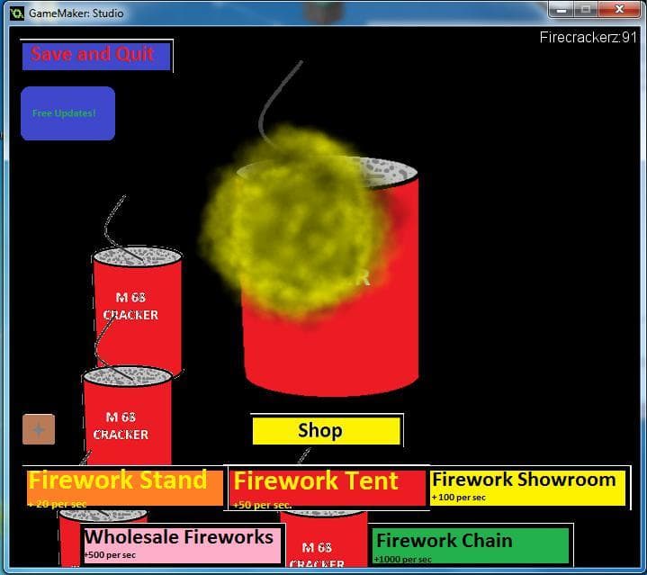 FireCracker Clickerz 1.3! screenshot 2