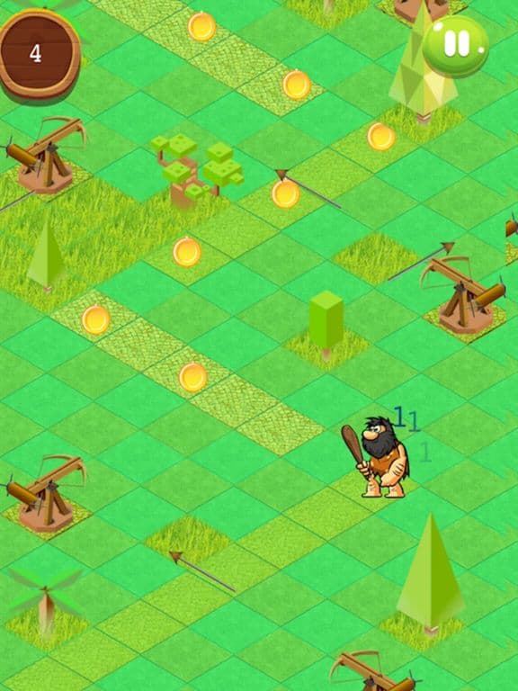 Stone Age Runner Jump screenshot 4