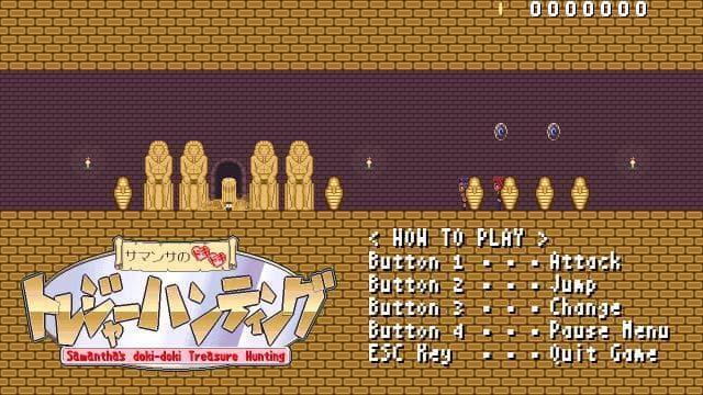 Samanthas doki-doki Treasure Hunting screenshot 2