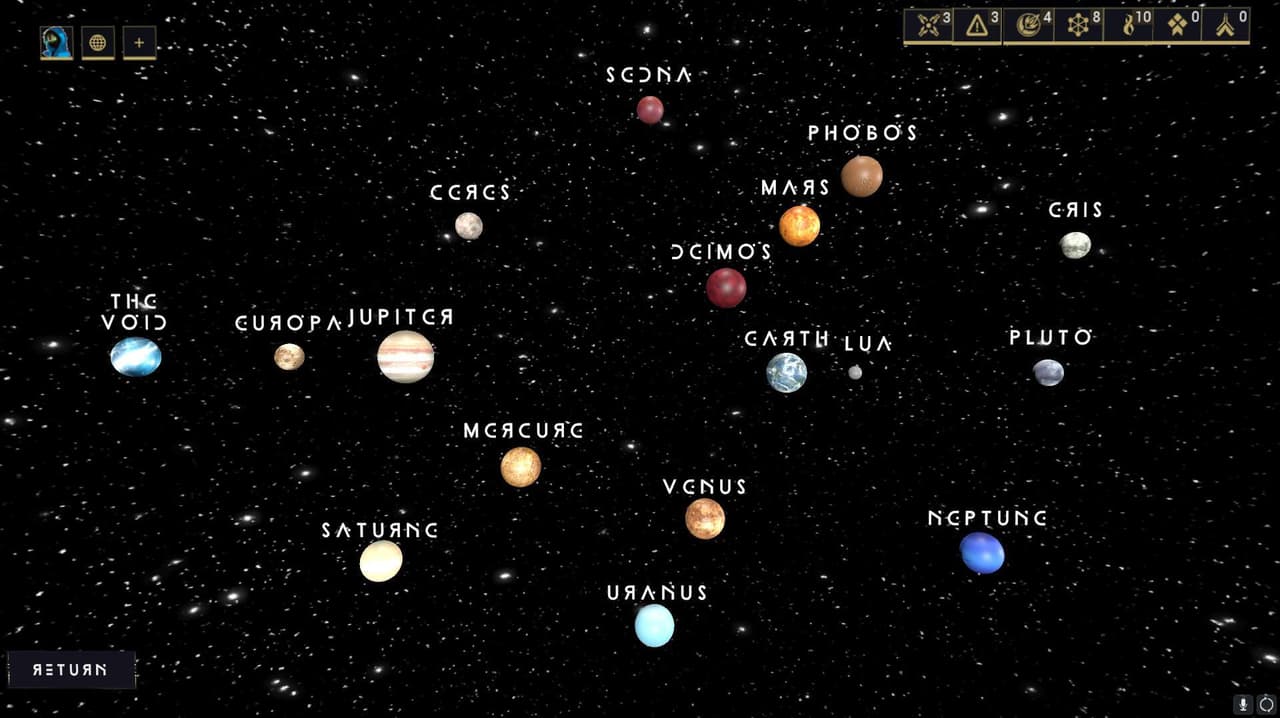 Warframe Menu