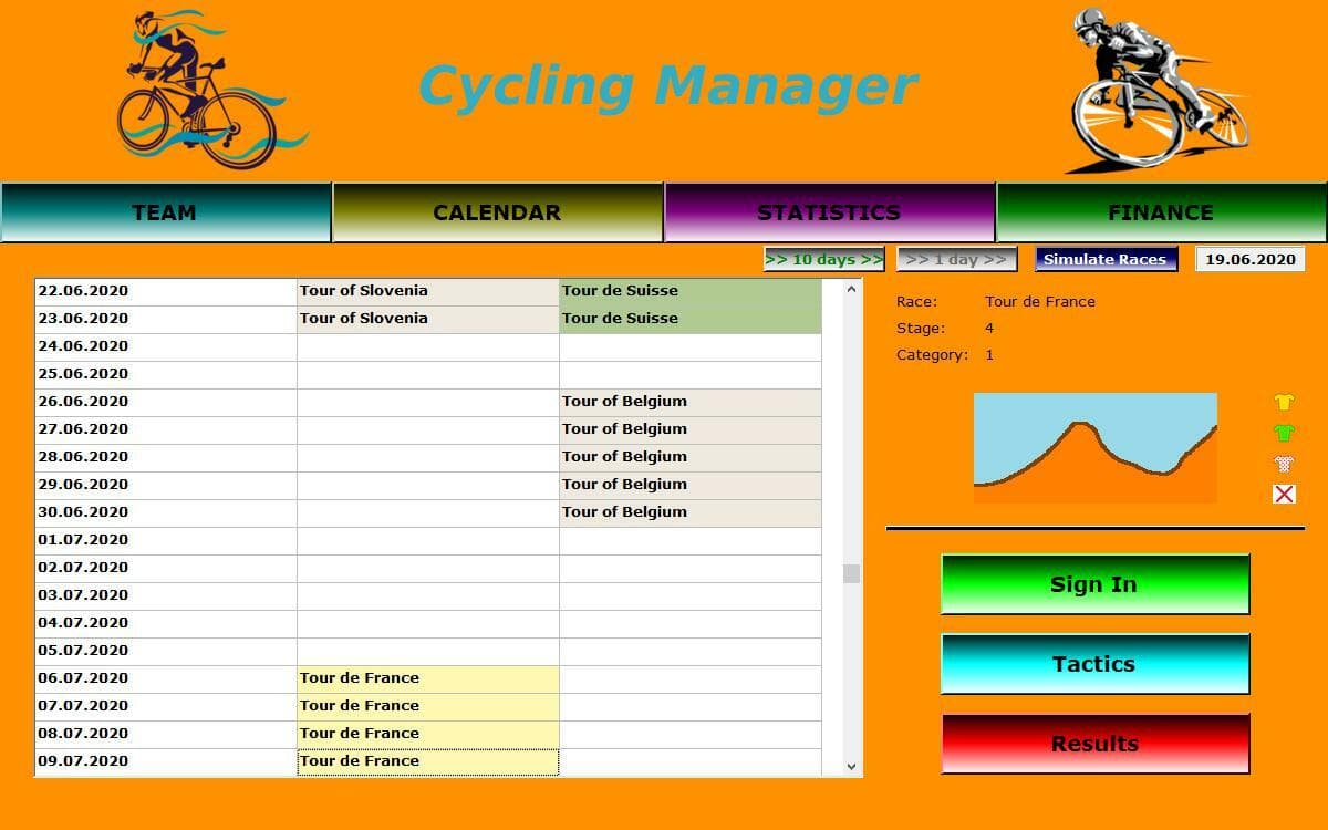 Cycling Manager (itch) screenshot 5