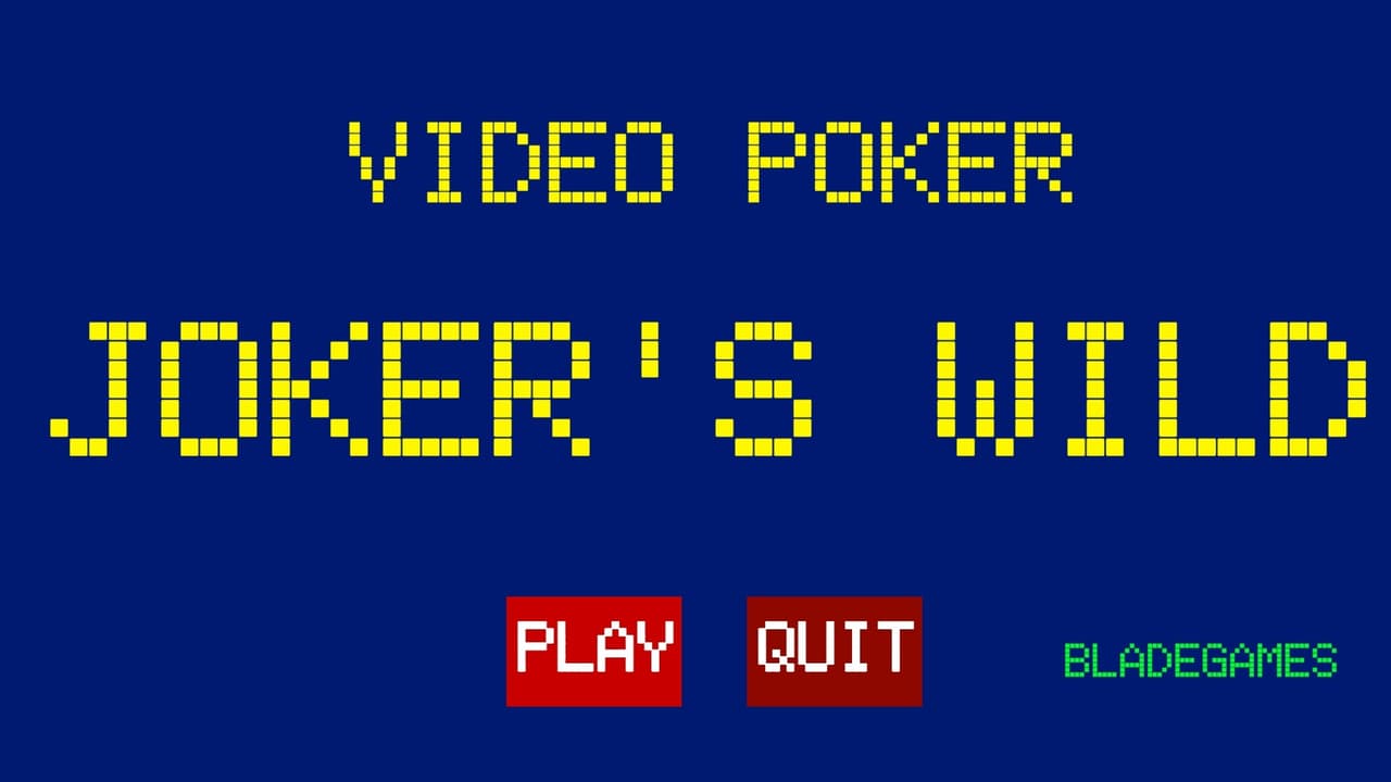 Video Poker - Jokers Wild screenshot 2
