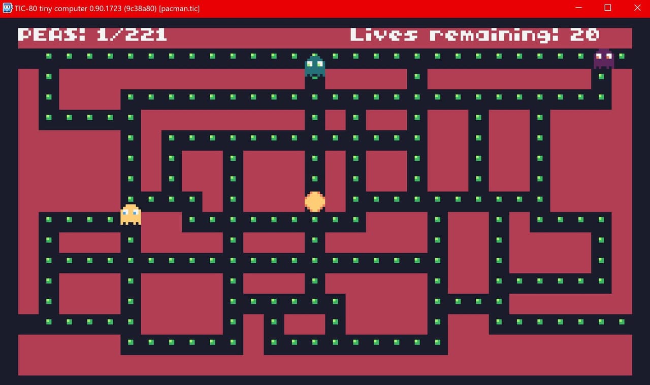 Tic-80 Pacman