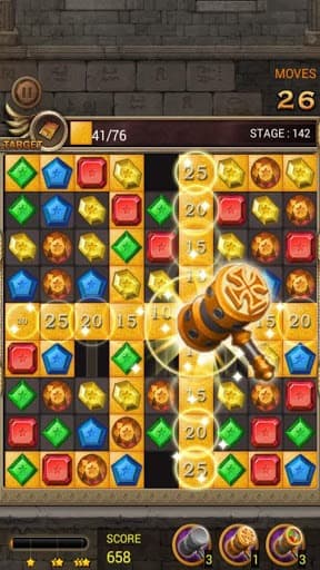 Jewels Temple Quest: Match 3 screenshot 4