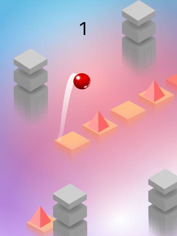 Red Ball Roll Bounce - Dont Touch The Spikes screenshot 5