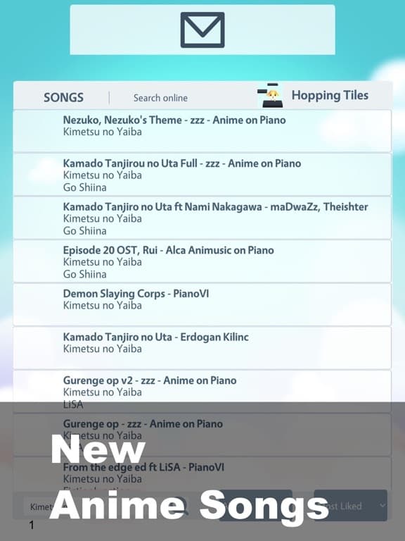 Hopping Tiles Anime piano game screenshot 4