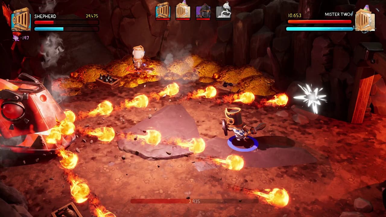 Big Helmet Heroes screenshot 3