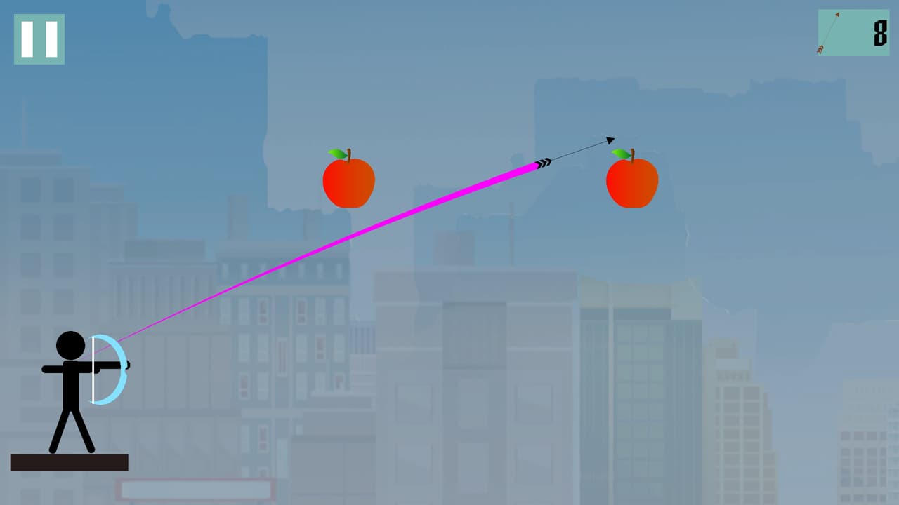 Stickman - Killer of Apples screenshot 6