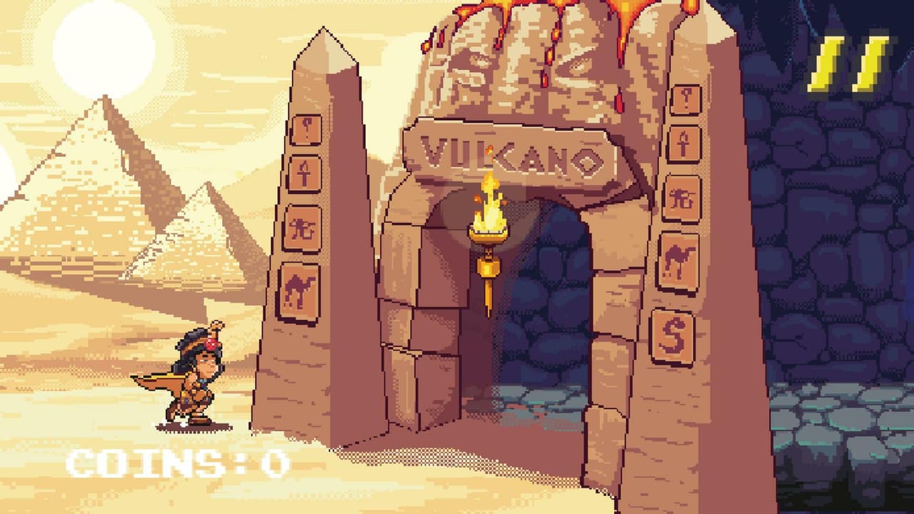 Aida and the magic run screenshot 2
