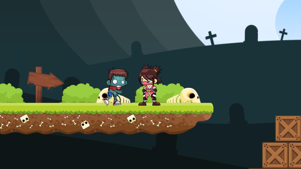 Ninja Zombie Killer screenshot 2