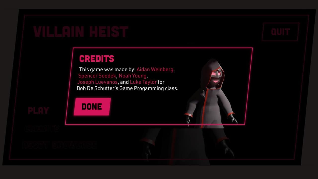 Villain Heist