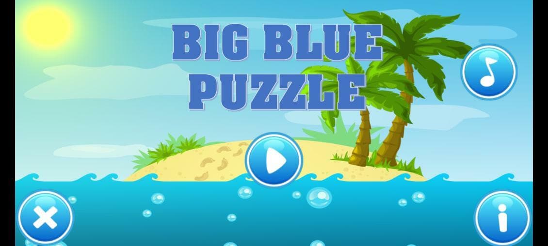 Blue Big Puzzle