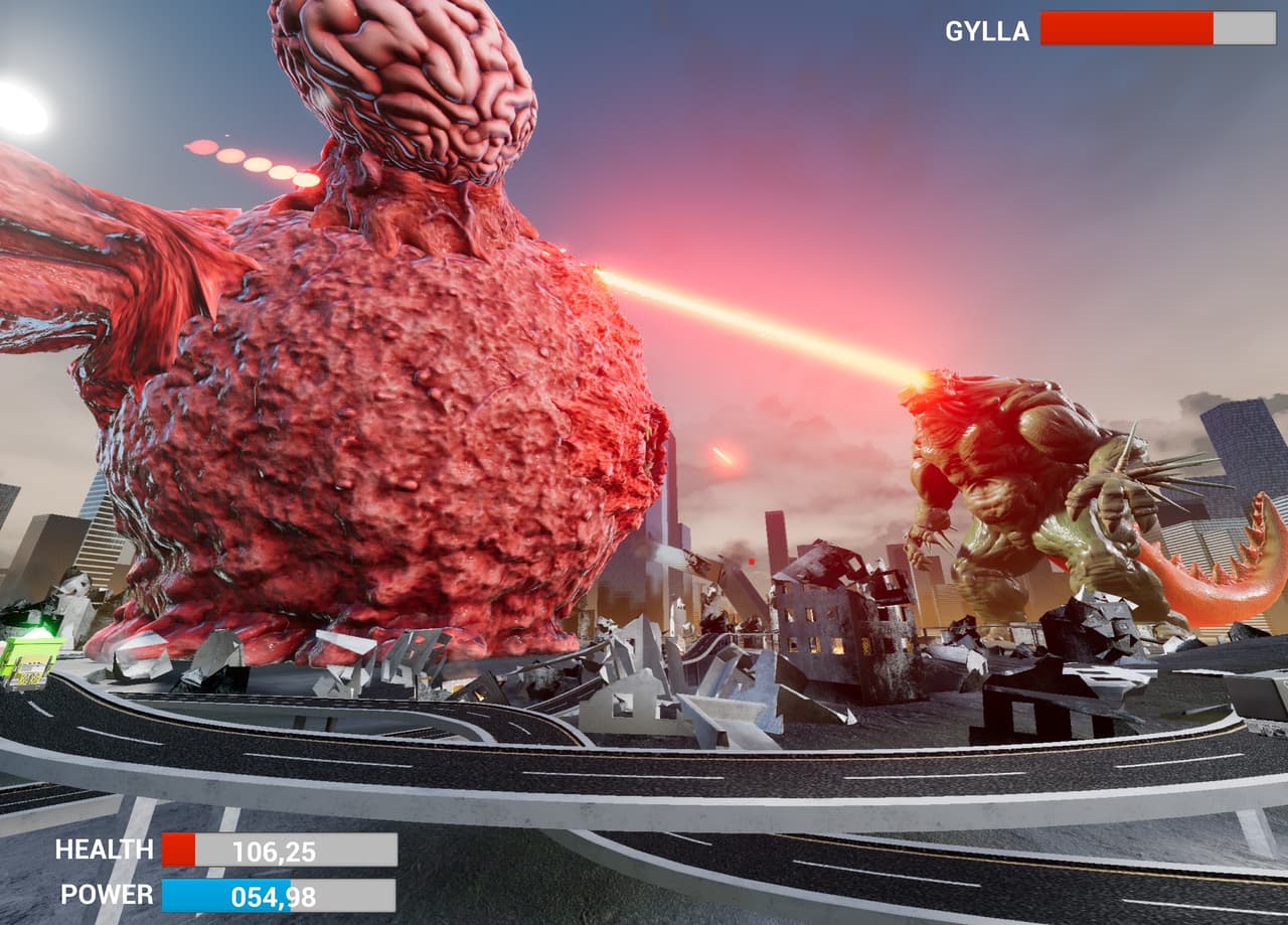 Meatball VS Gymzilla screenshot 5