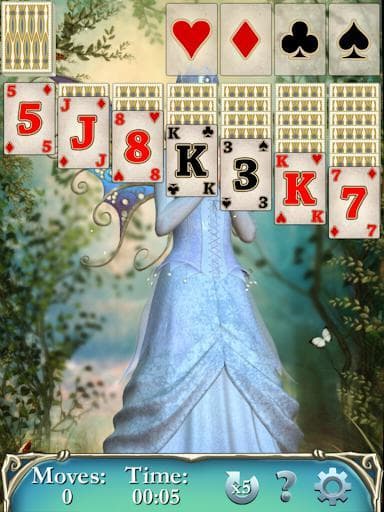 Hidden Solitaire Elven Woods - Free Card Game screenshot 4