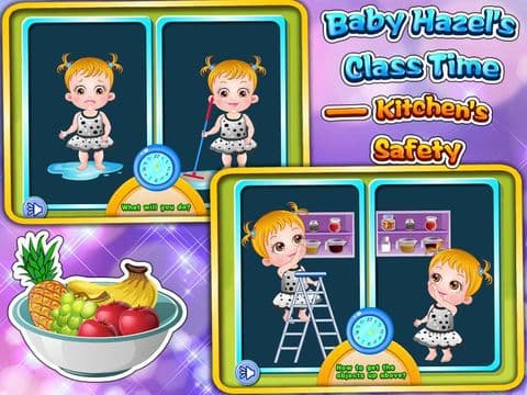 Baby Hazels Class Time: Kitchens Safety screenshot 3