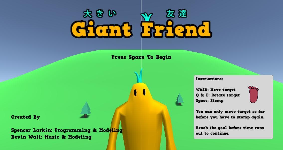 Giant Friend Post Jam screenshot 2