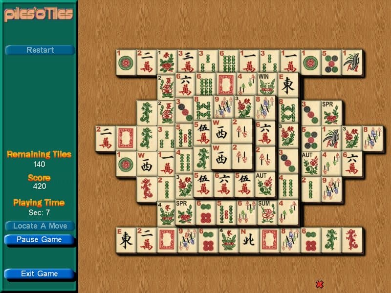 PilesOTiles Mahjongg screenshot 5