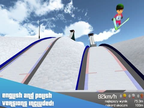Sochi Ski Jumping 3D - Winter Sports Free Version screenshot 2