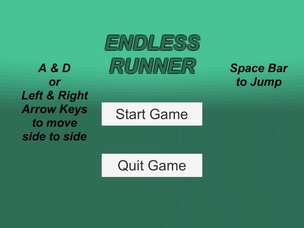 Simple Endless Runner (clubee) screenshot 2