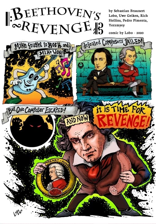BEETHOVENS REVENGE (48K and 128K Version) screenshot 2