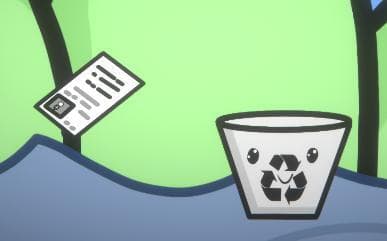 Fred: The Recycling Bin