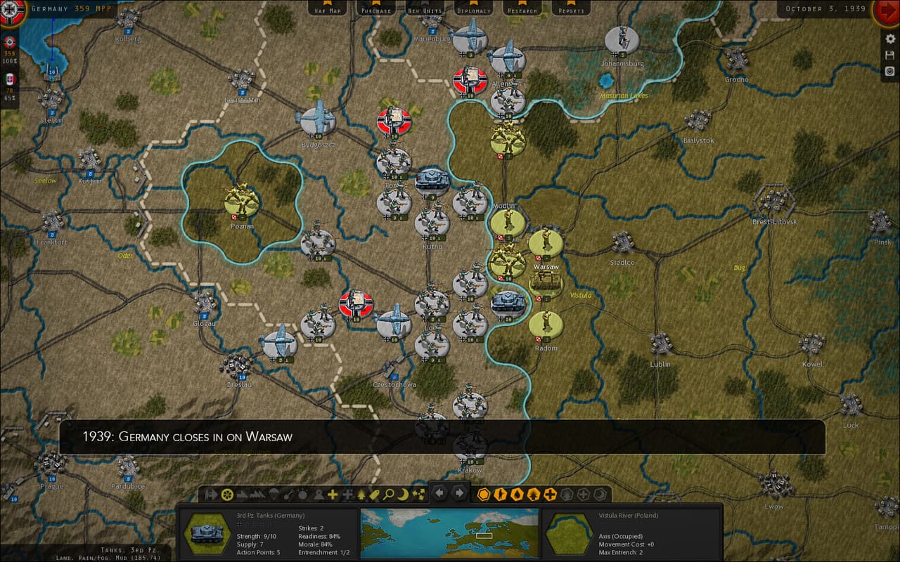 Strategic Command WWII: War in Europe screenshot 2