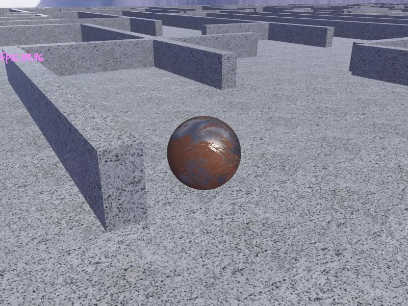 Marble maze (Shtille) screenshot 2