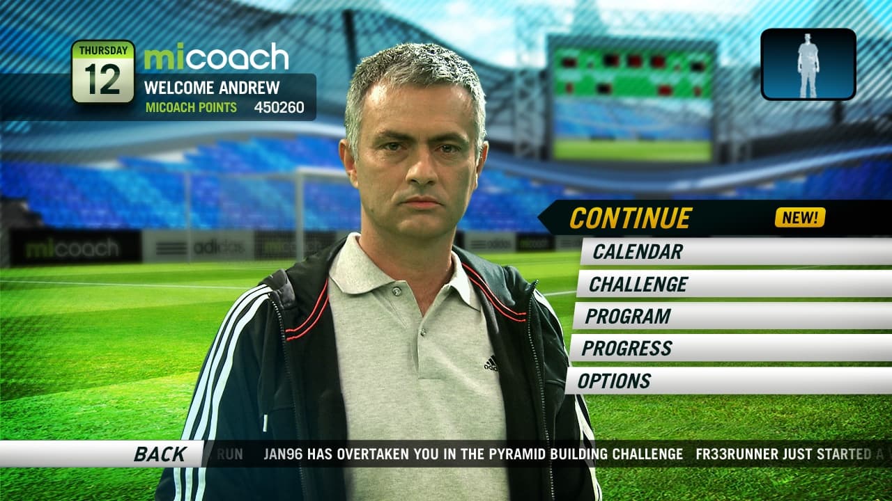 adidas miCoach screenshot 2