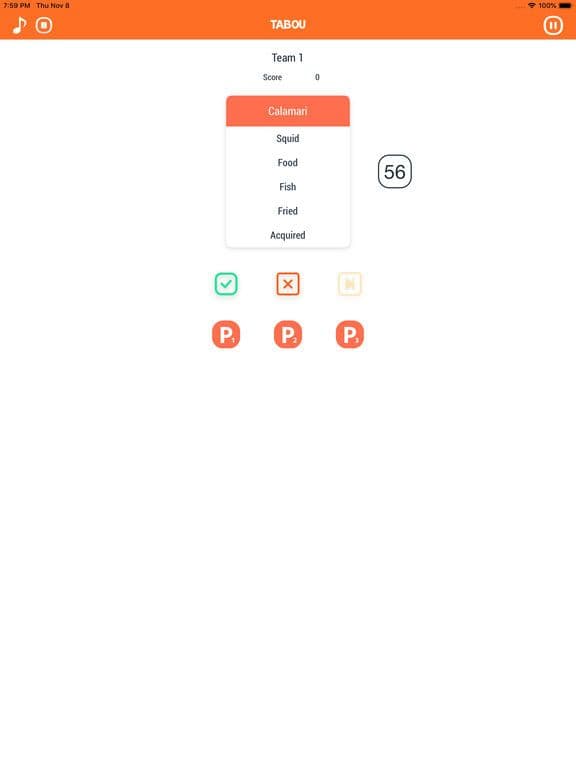 Tabou Party Game screenshot 5
